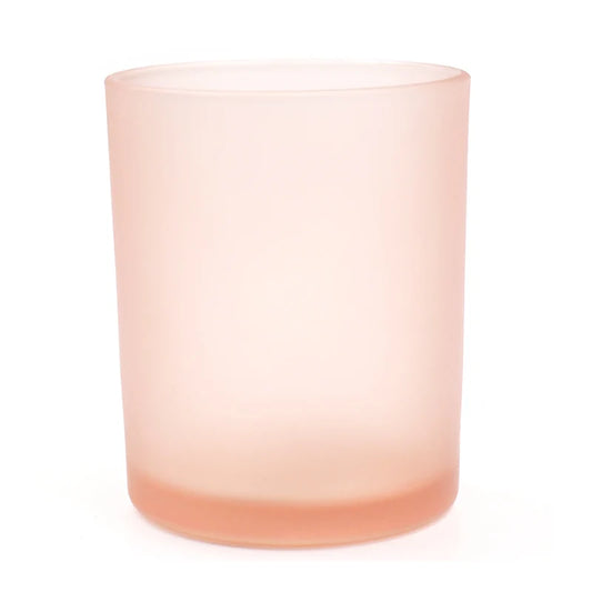 Candle Making Jar - Frosted Pink