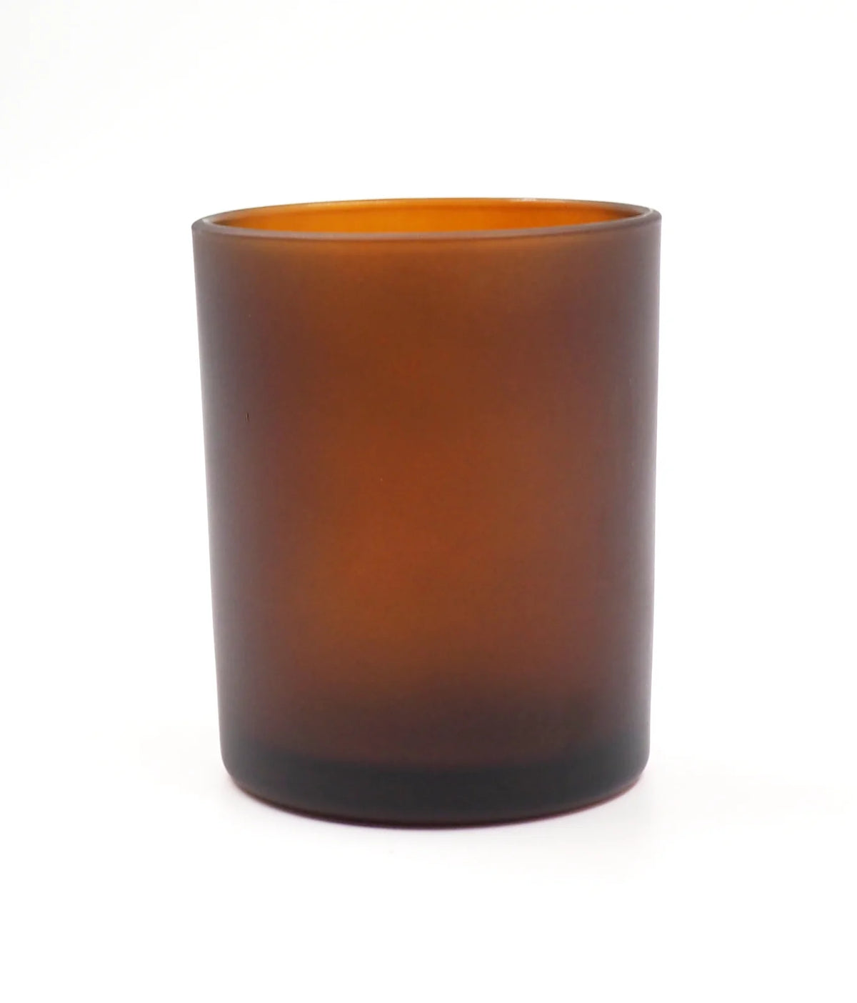 Candle Making Jar – Frosted Amber