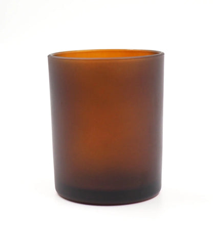 Candle Making Jar – Frosted Amber