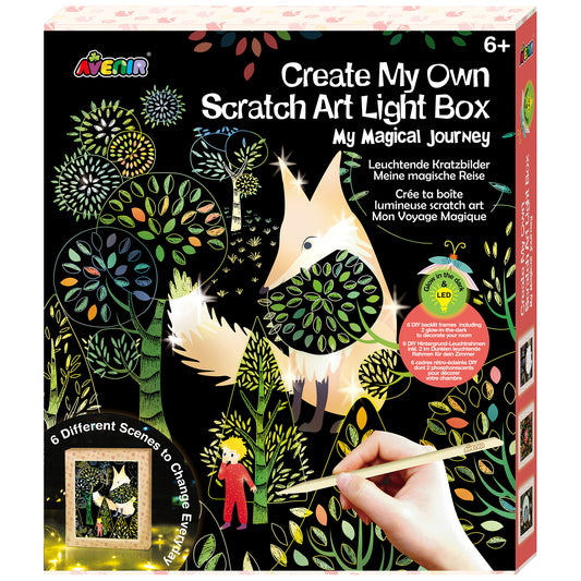 Create My Own Scratch Art Light Box – My Magical Journey
