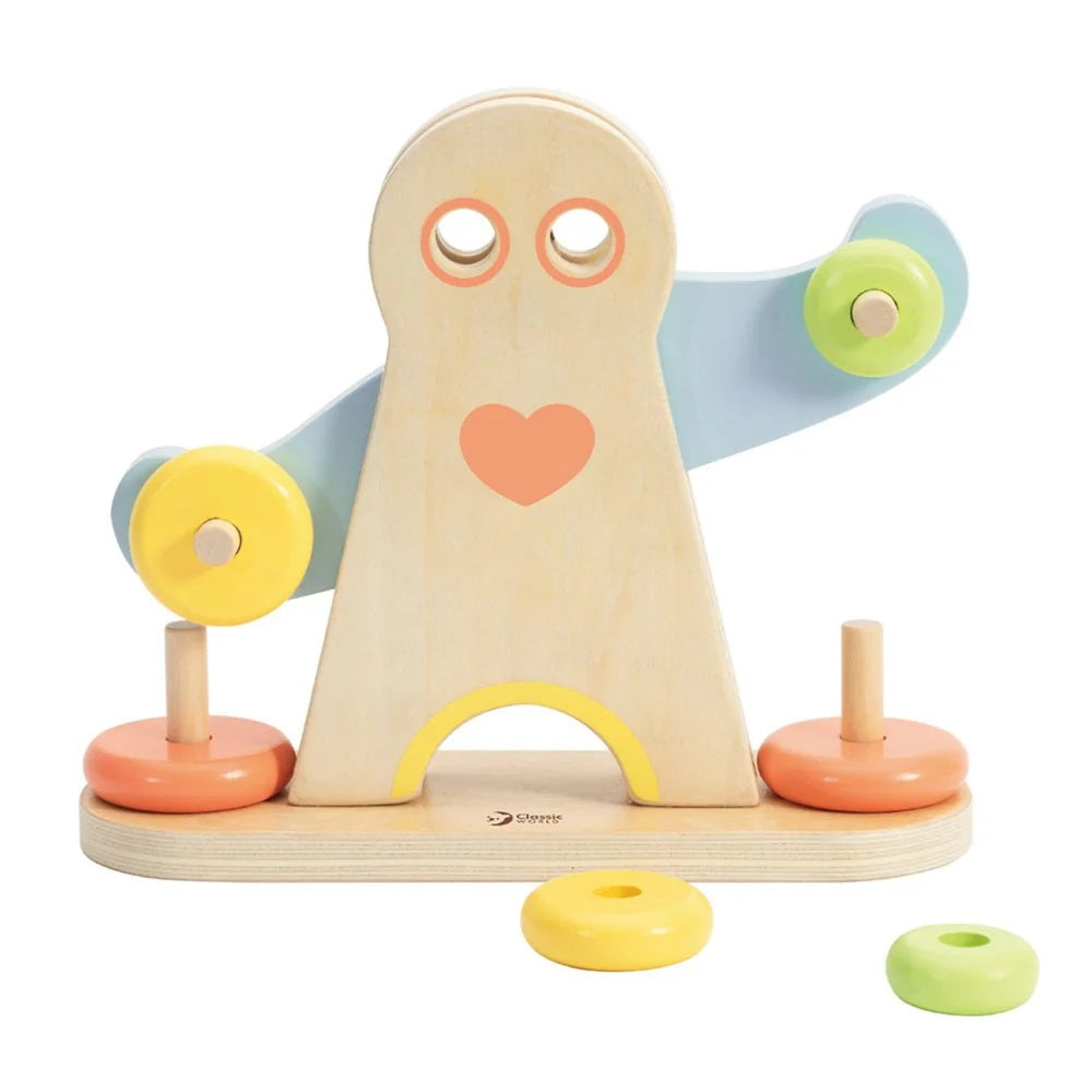 Hercules Weightlifting - Wooden Balancing Toy
