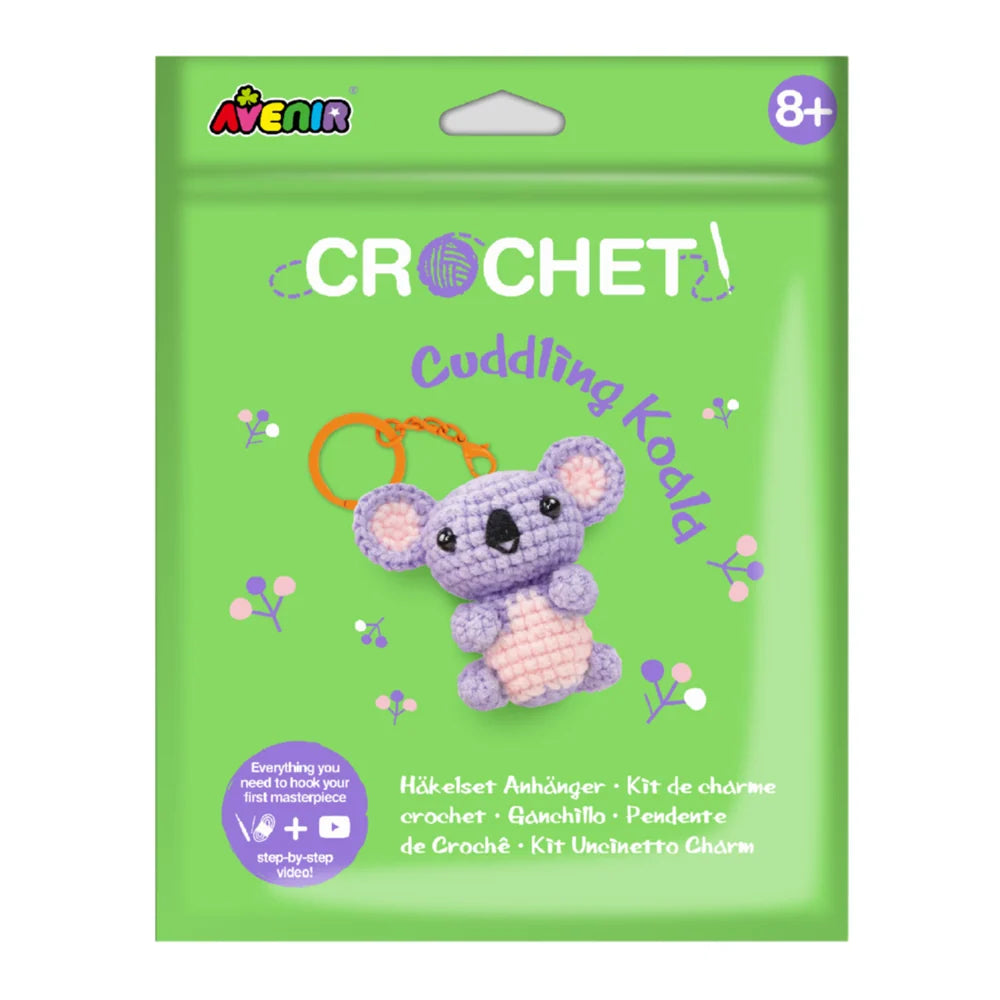 Crochet Keychain Kit - Cuddling Koala