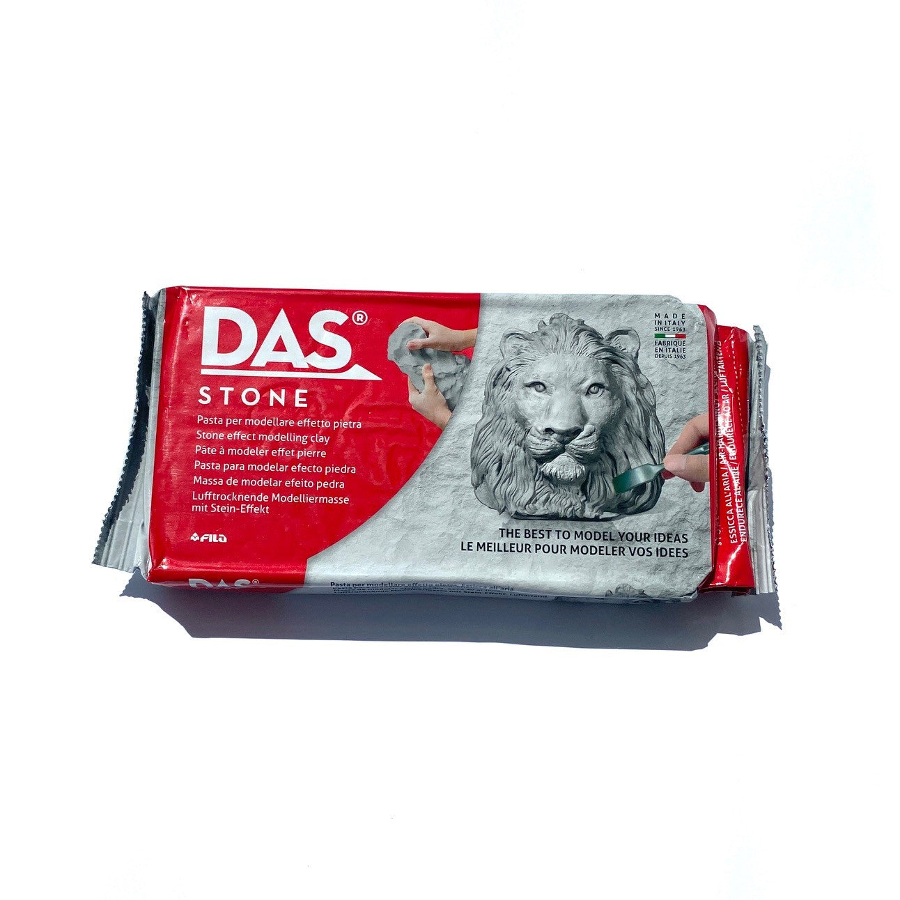 DAS Air-Dry Modelling Clay, 1kg, Stone