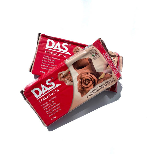 DAS Air-Dry Modelling Clay, 1kg, Terracotta