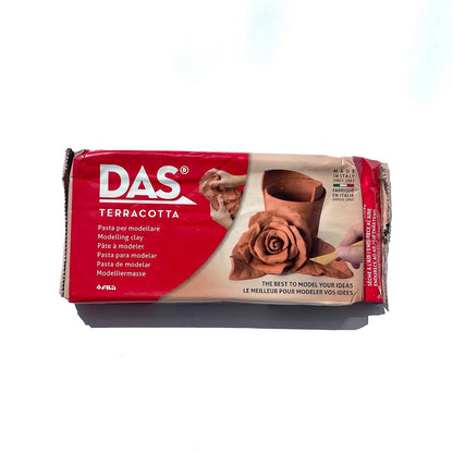 DAS Air-Dry Modelling Clay, 1kg, Terracotta