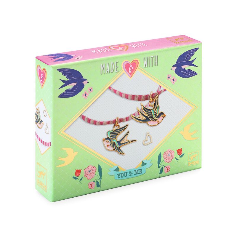 You & Me Birds Ribon Bracelet Set