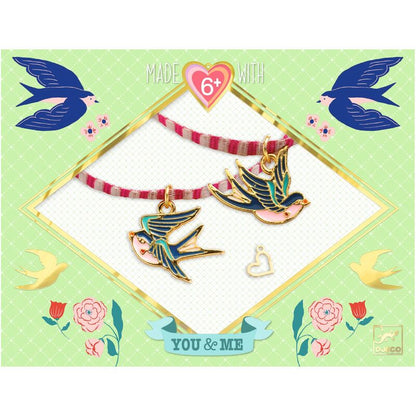 You & Me Birds Ribon Bracelet Set