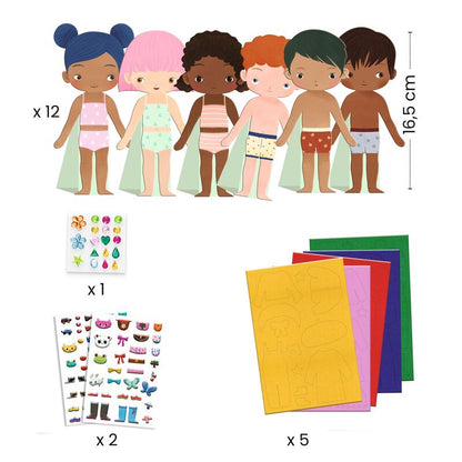 Soft Dress Up Collage Set