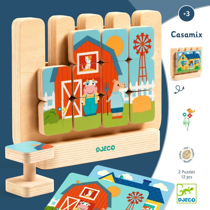 Casamix Farm Vertical Wooden Game