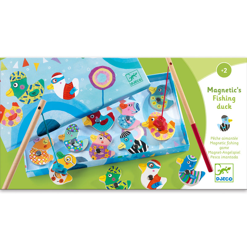 12 piece Magnetic Duck Fishing game