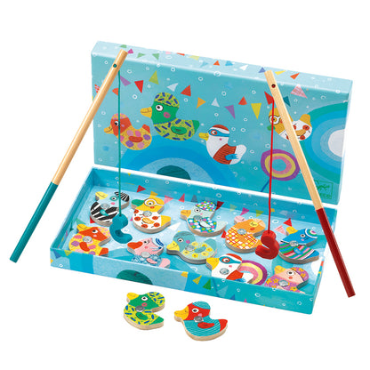 12 piece Magnetic Duck Fishing game
