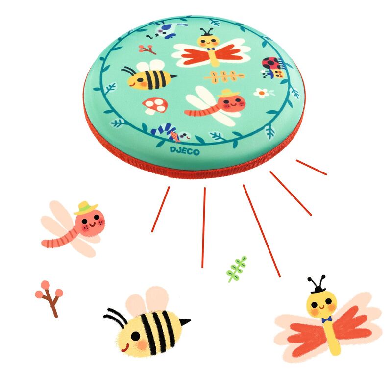 Flying Bugs Foam Throwing Disc