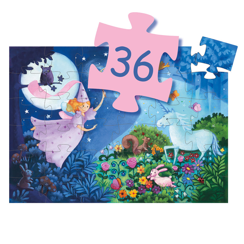 Fairy And Unicorn 36pc Puzzle