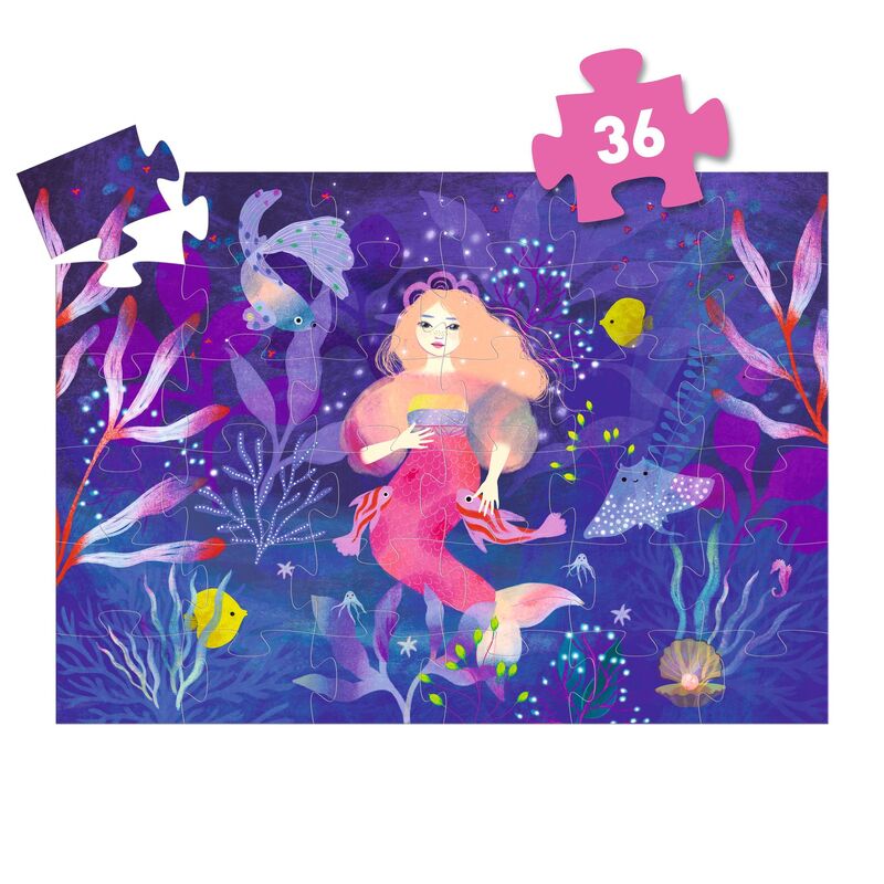 Ella the Mermaid 36pc Puzzle