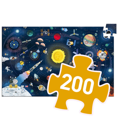 Space 200pc Puzzle & Booklet