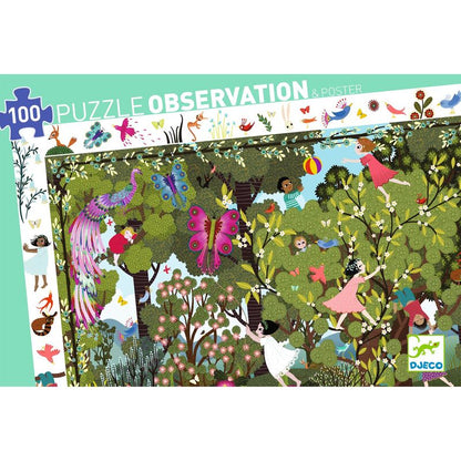 Garden Play Time – 100-piece Observation Puzzle