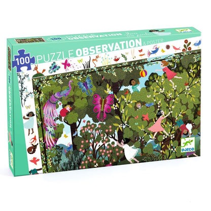 Garden Play Time – 100-piece Observation Puzzle