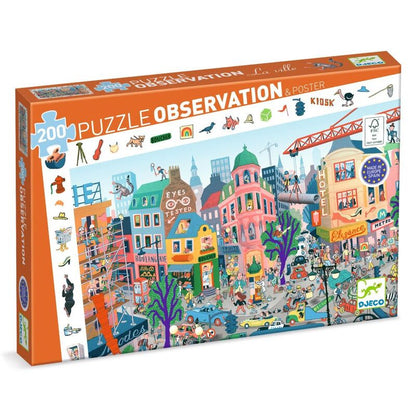 The City 200pc Observation Puzzle