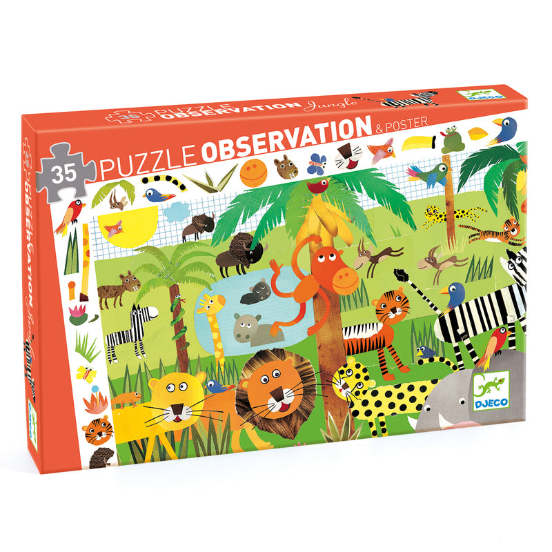 Jungle 35 piece Observation Puzzle