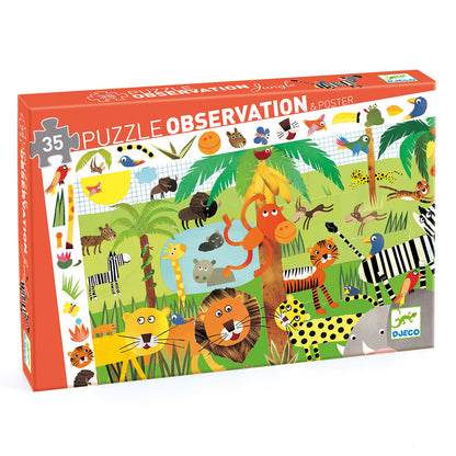 Jungle 35 piece Observation Puzzle