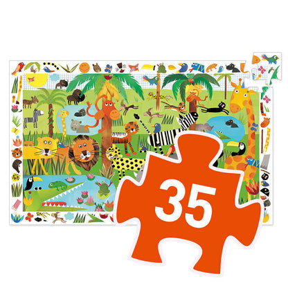 Jungle 35 piece Observation Puzzle