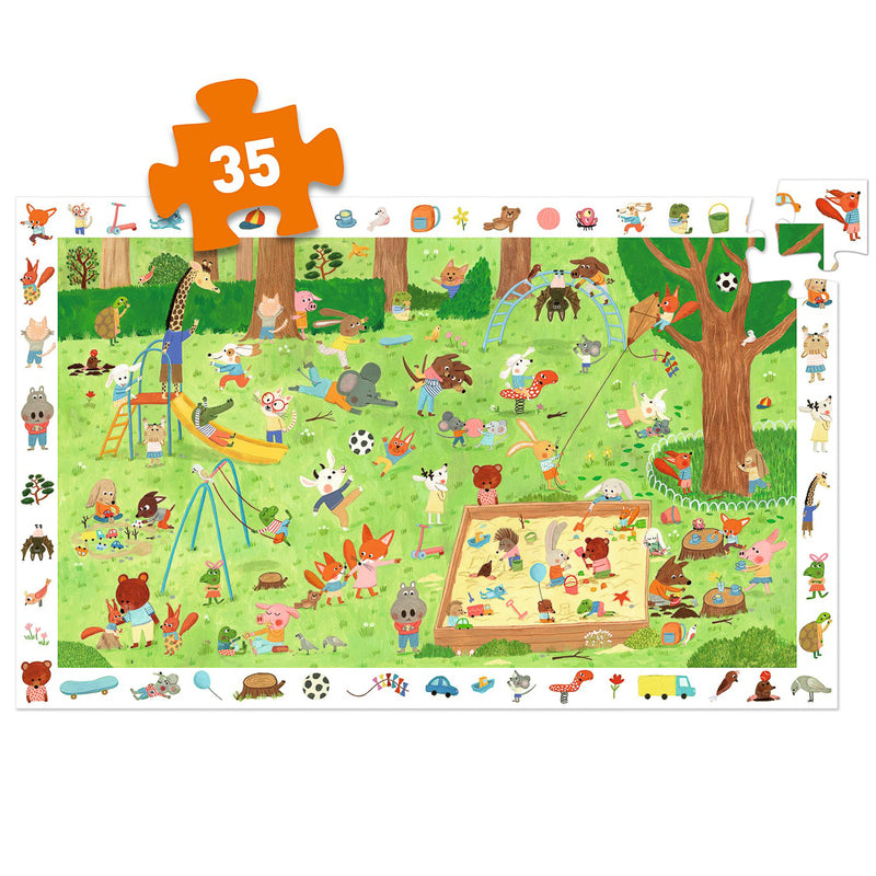 Little Friends Garden 35pc Observation Puzzle