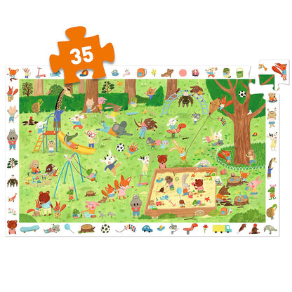 Little Friends Garden 35pc Observation Puzzle