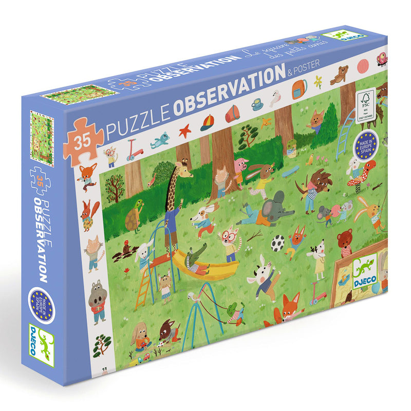 Little Friends Garden 35pc Observation Puzzle