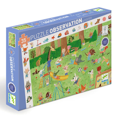 Little Friends Garden 35pc Observation Puzzle