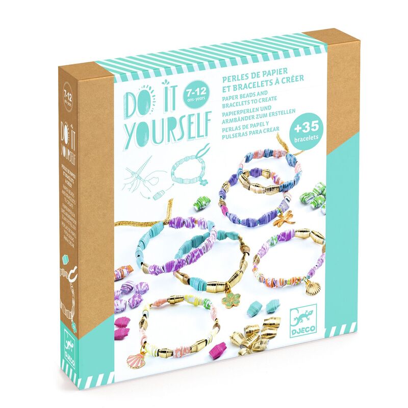 Do It Yourself Chic and Golden Bracelets by Djeco