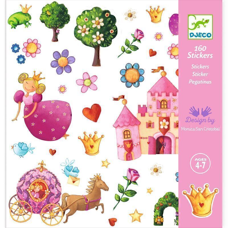 Princess Marguerite Stickers – Djeco