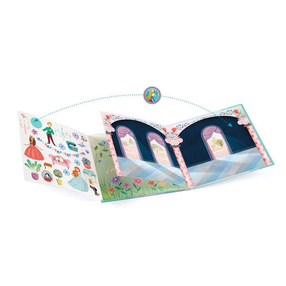'Life in the Castle' Repositionable Sticker Scene Set