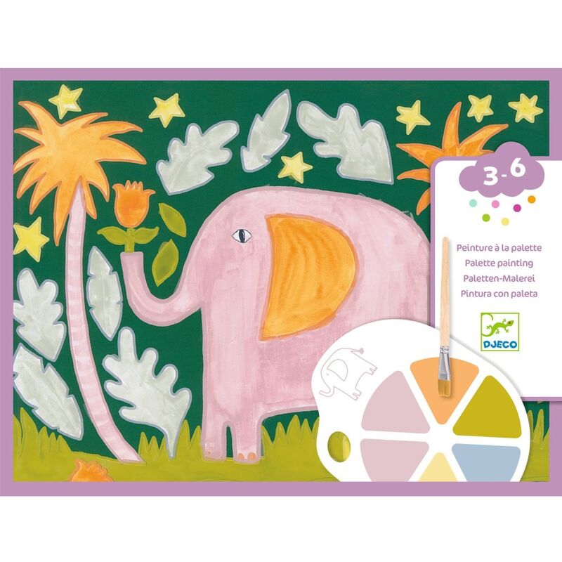Wild Ones Animal Painting Set with Palette