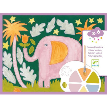 Wild Ones Animal Painting Set with Palette