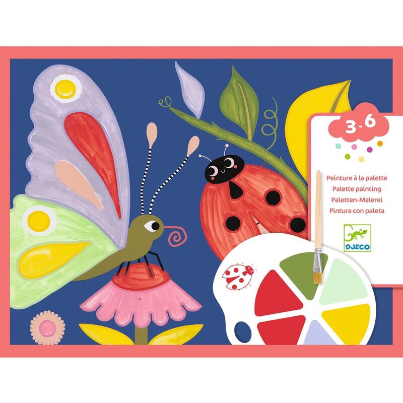 Creepy Crawlies Bug Painting Set with Palette