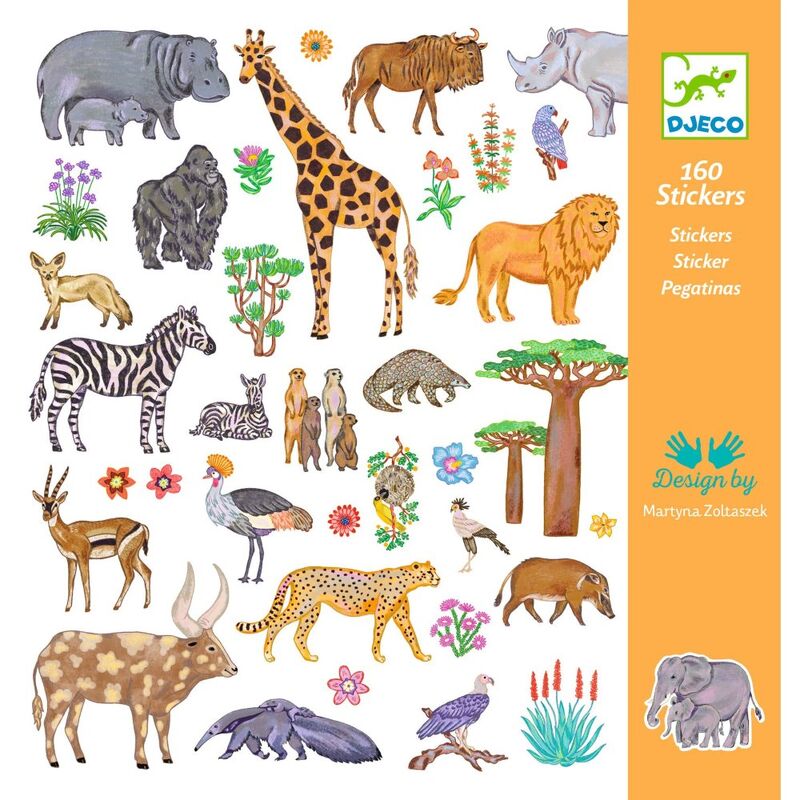 Kenya Stickers – Djeco