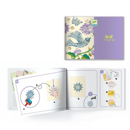 Passionflower Engraving & Painting Set