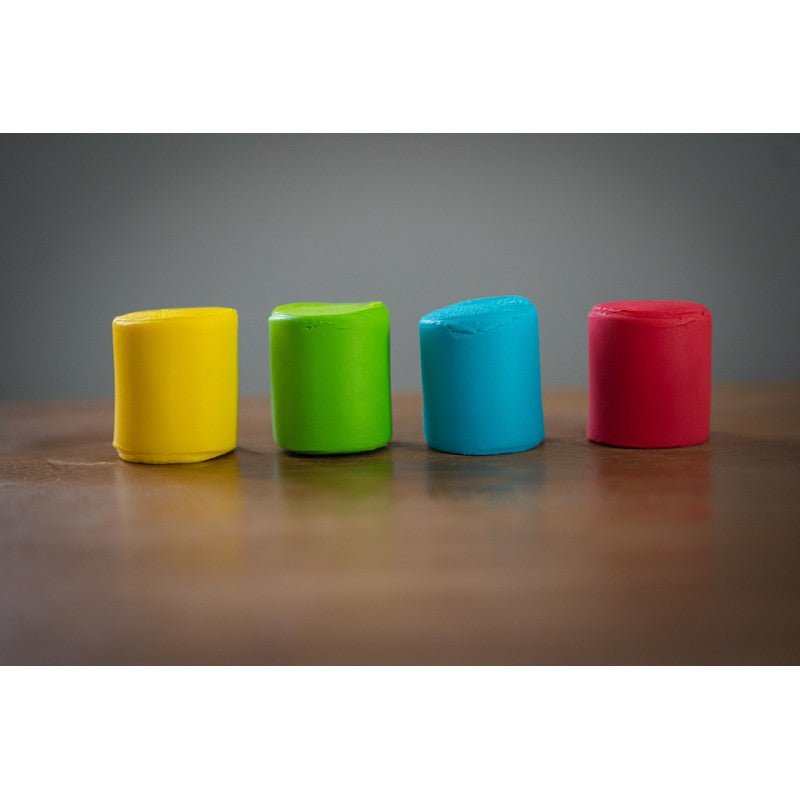 4 Pots Of Modelling Dough - Bright