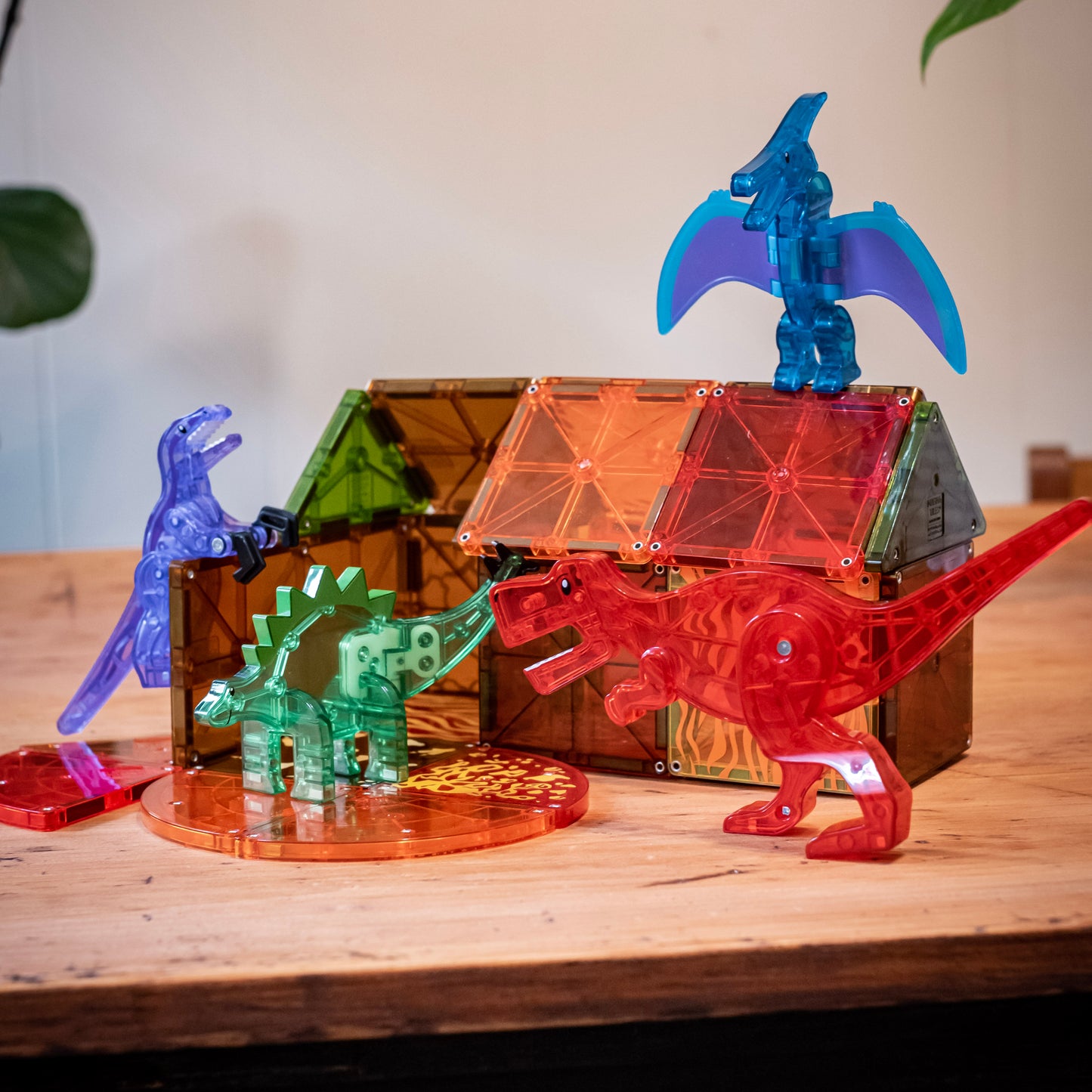 Magna-Tiles – Dino World – Set 40 Piece