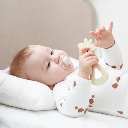 Rubber Giraffe Flat Teether -Boxed - Tikiri