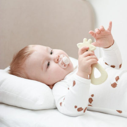 Rubber Giraffe Flat Teether -Boxed - Tikiri