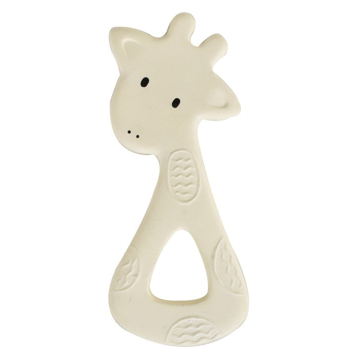 Rubber Giraffe Flat Teether -Boxed - Tikiri