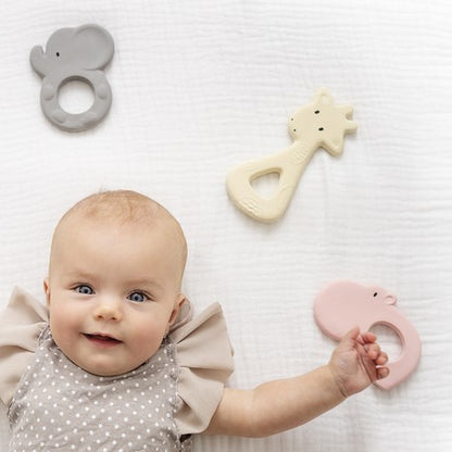 Rubber Hippo Flat Teether -Boxed - Tikiri