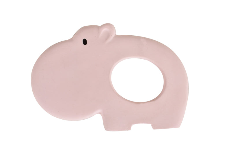 Rubber Hippo Flat Teether -Boxed - Tikiri