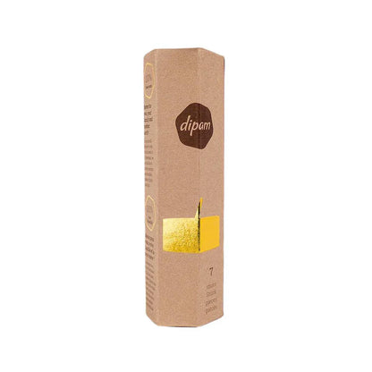 Dipam Beeswax Tealight Candles 1.8cx3.6cm, Gift Box of 7