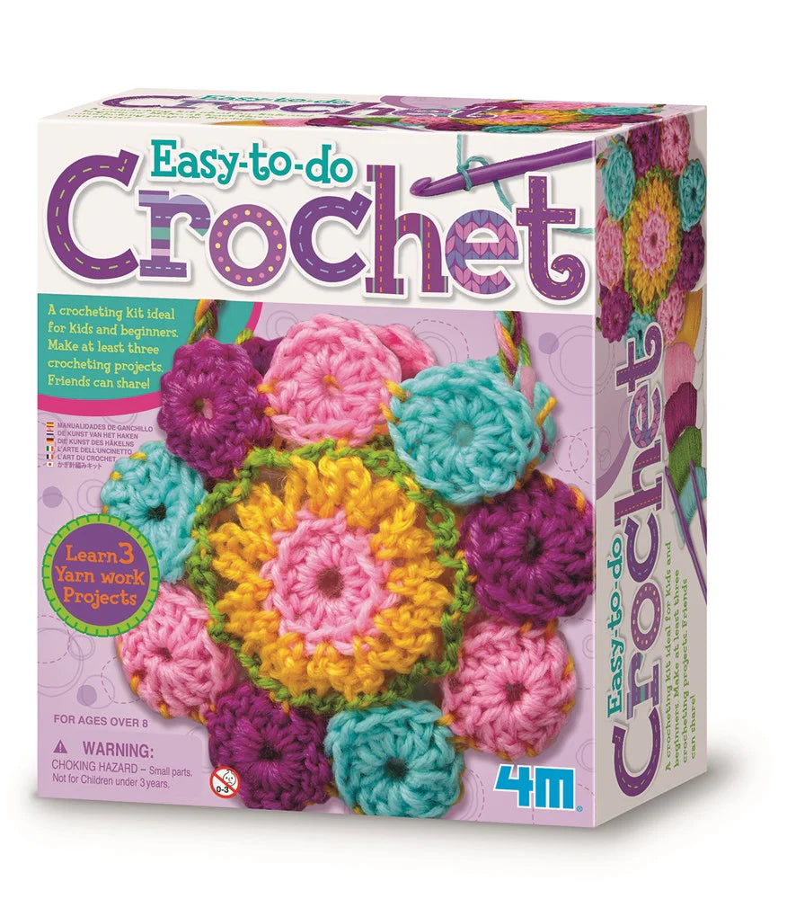 Easy-to-do Crochet Art Kit
