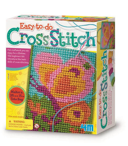Easy-to-do Cross Stitch bag kit