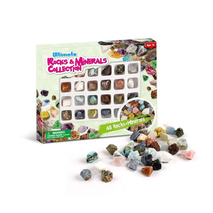 Ultimate 48pc Rocks & Minerals Collection