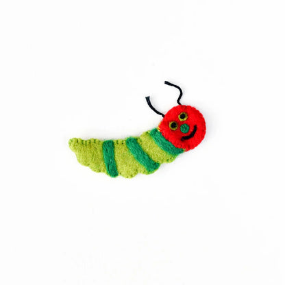 Felt Finger Puppet - Caterpillar