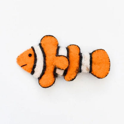 Felt Finger Puppet –  Clownfish